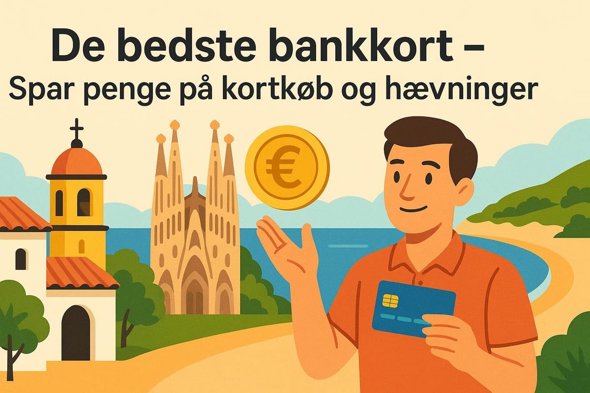De bedste bankkort – Spar penge på kortkøb og hævninger