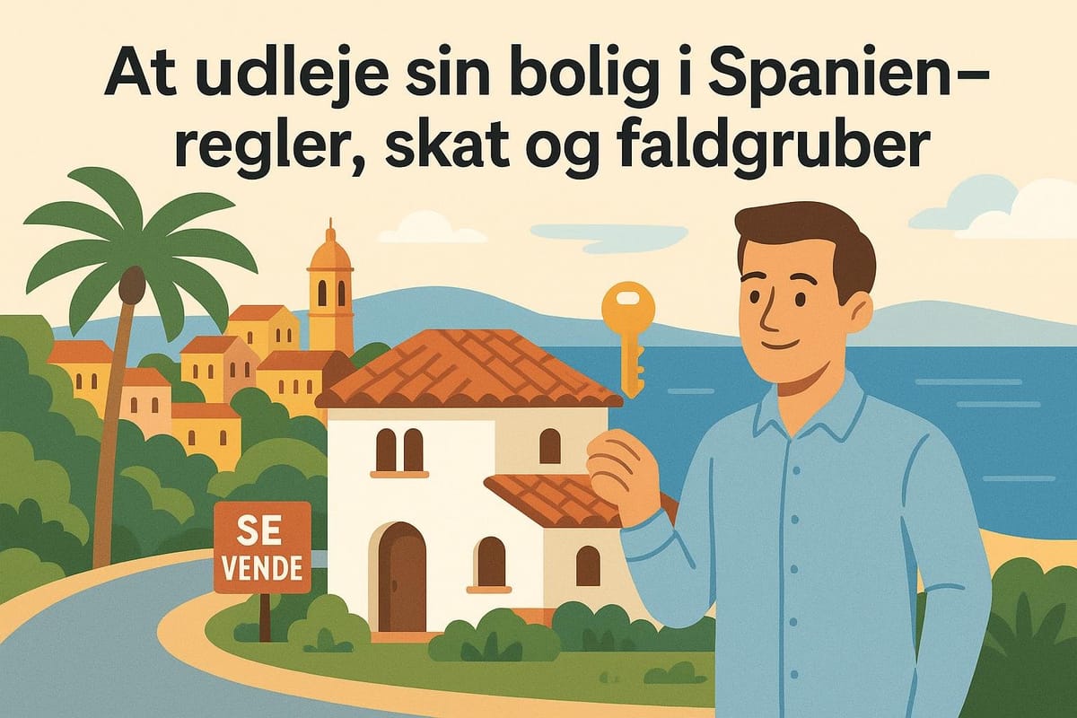 At udleje sin bolig i Spanien – regler, skat og faldgruber