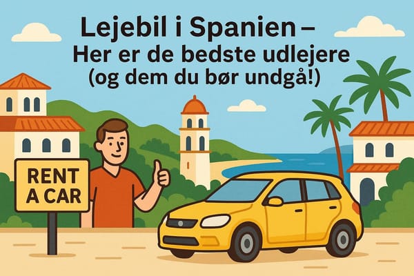 Lejebil i Spanien – Her er de bedste udlejere (og dem du bør undgå!)